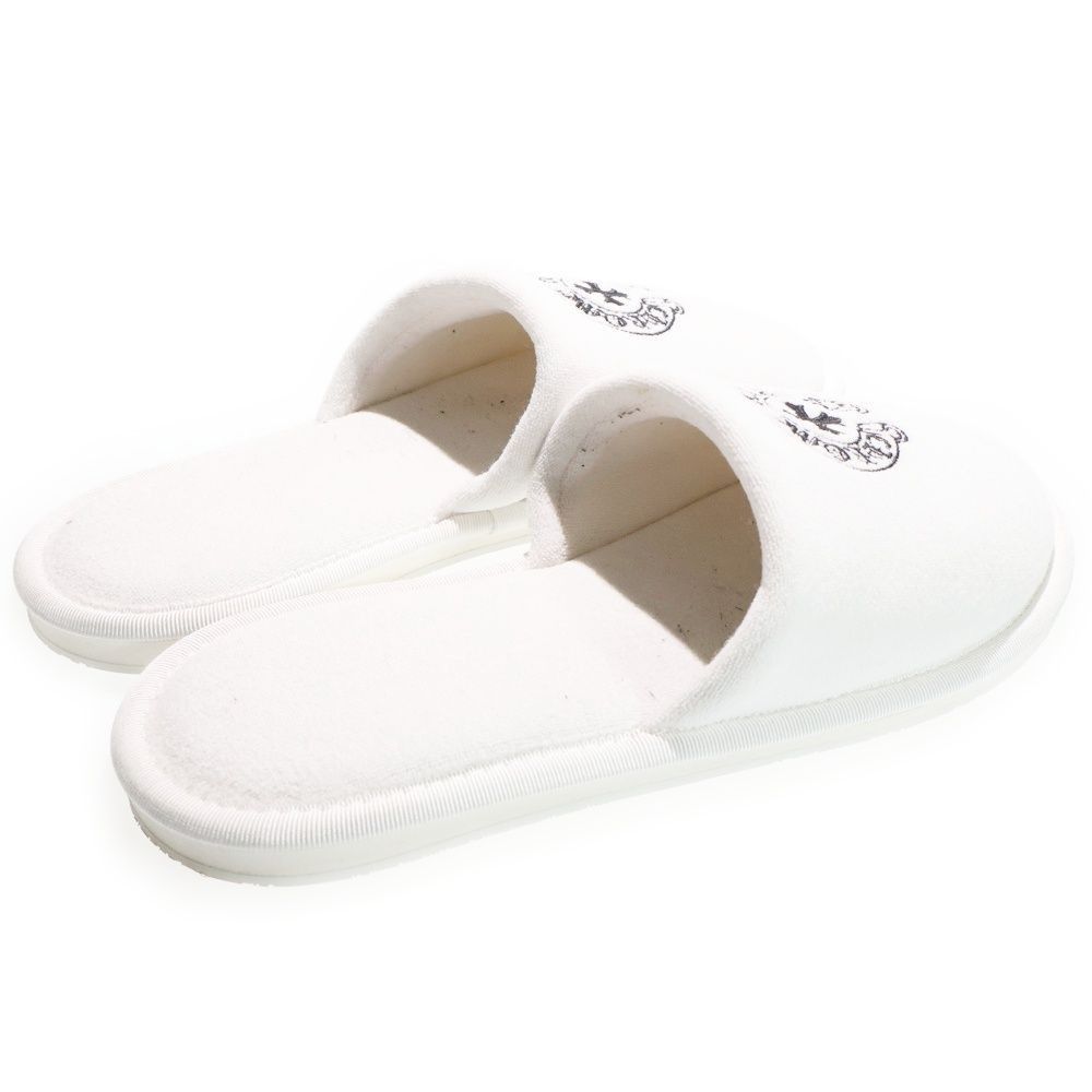 Chrome Hearts CHROME HEARTS Horseshoe Embroidered Hotel Sandals M Size US 8 / EU 41 - 3 Thumbnail