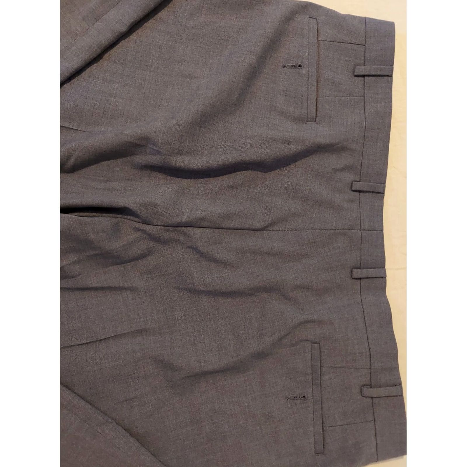 Polo Ralph Lauren Polo Ralph Lauren Mens Pants Dress Pants 42x30 Gray Khaki Chino Trousers Regular Size 42 30 Inseam Mens Size US XL / EU 56 / 4 - 2 Thumbnail
