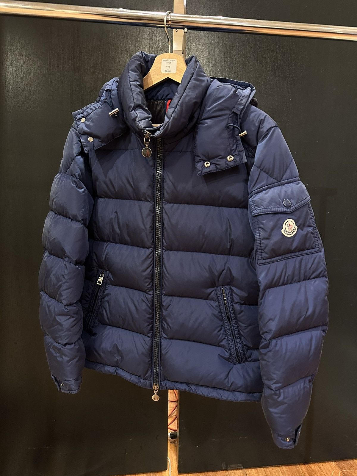 Pre-owned Moncler Maya In Blue