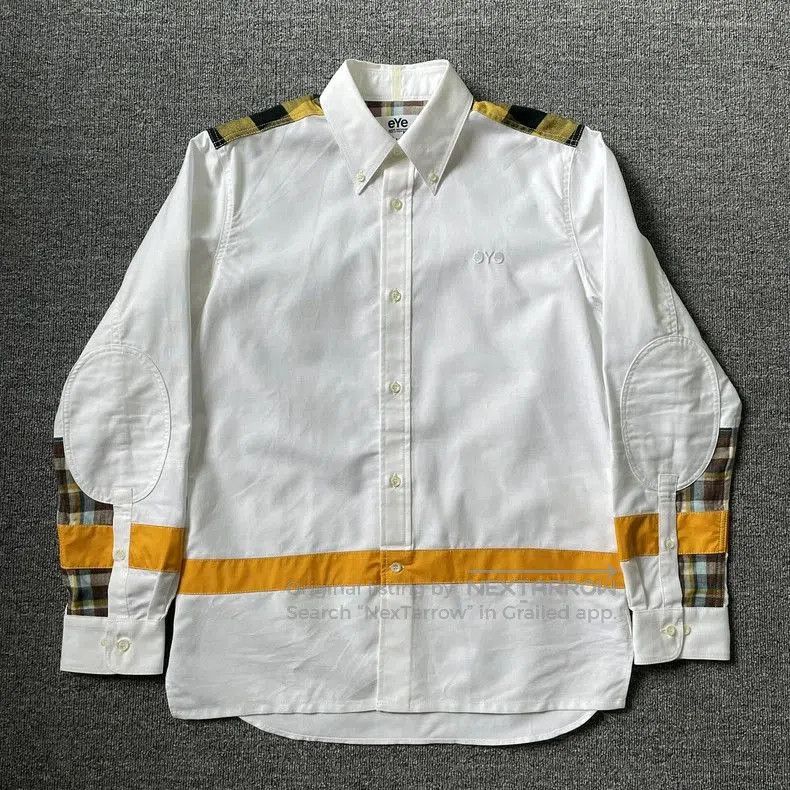 Junya Watanabe cdg junya watanabe man embroidered check shirt . Size US M / EU 48-50 / 2 - 1 Thumbnail