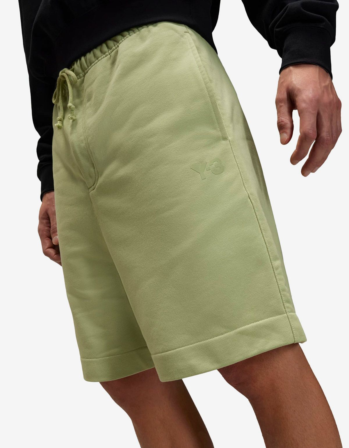 Y-3 Y-3 Green Logo Sweat Shorts Size S Size US 30 / EU 46 - 6 Thumbnail