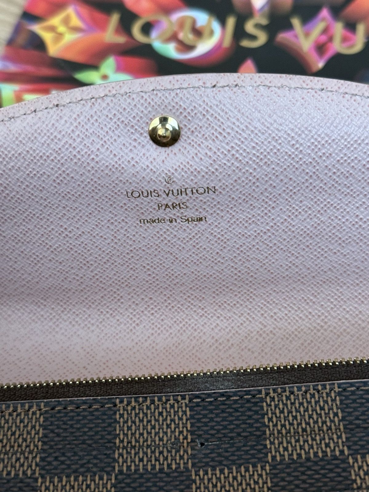 Louis Vuitton Louis Vuitton Damier Ebene CAISSA WALLET Size ONE SIZE - 3 Thumbnail