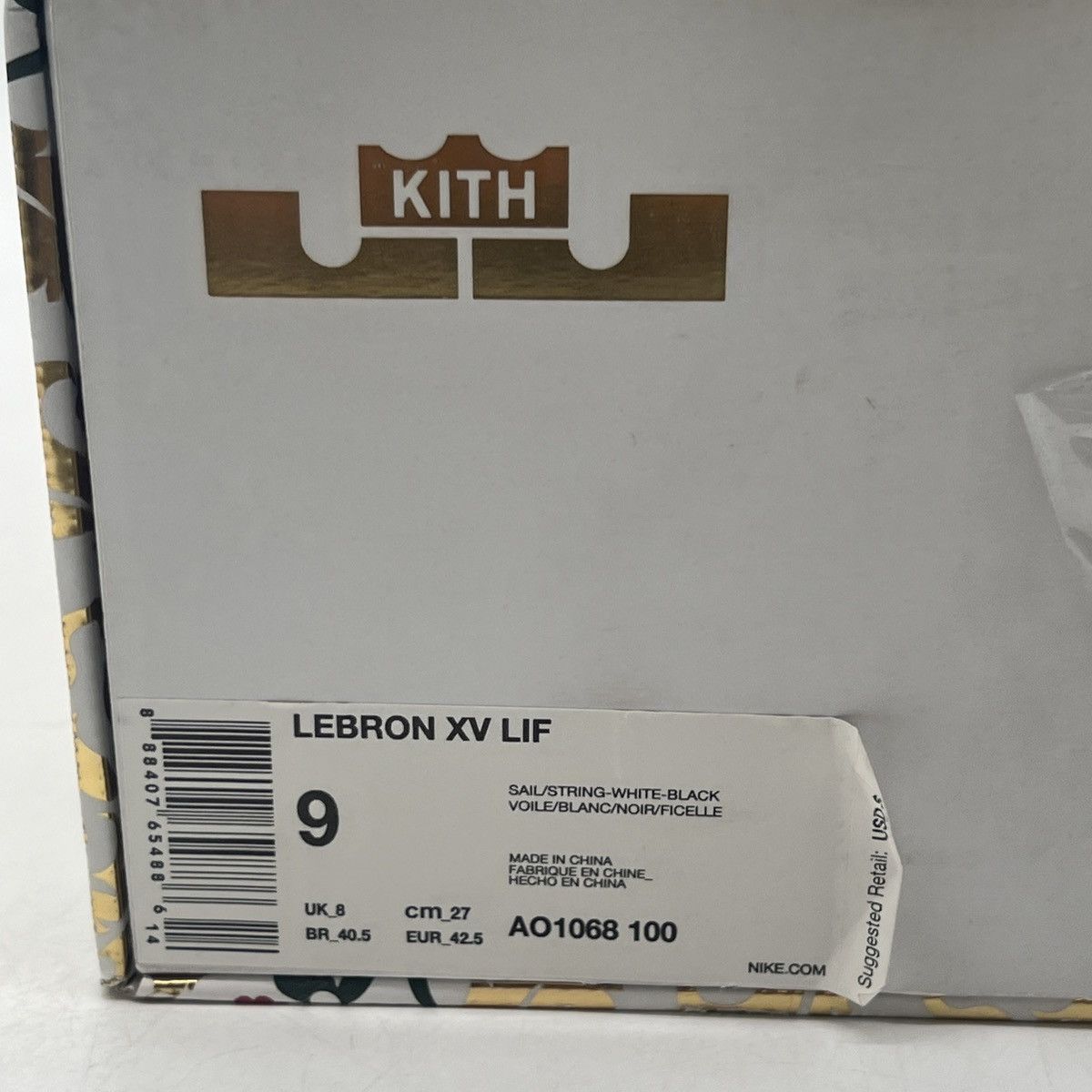 Nike Kith x lebron Lifestyle 15 concrete Size US 9 / EU 42 - 6 Thumbnail