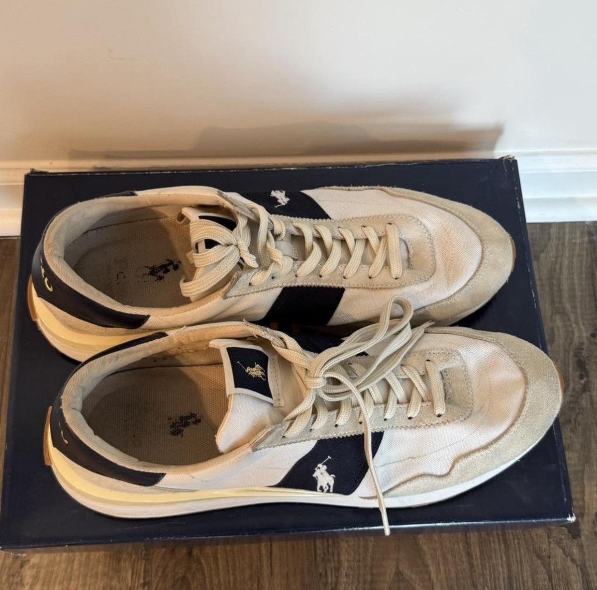 Polo Ralph Lauren Polo RL 89 Trainer Sneakers 👟 Size US 13 / EU 46 - 8 Thumbnail