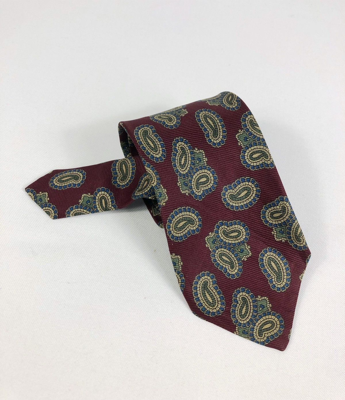Polo Ralph Lauren Rare Vintage Polo Ralph Lauren Paisley Silk Tie Size ONE SIZE - 7 Thumbnail