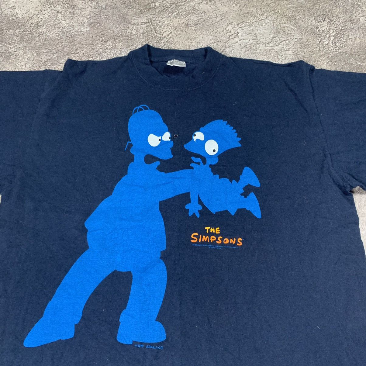 Vintage Vintage Y2K Simpsons Graphic Tee Sun Faded Streetwear XL Size US XL / EU 56 / 4 - 4 Thumbnail