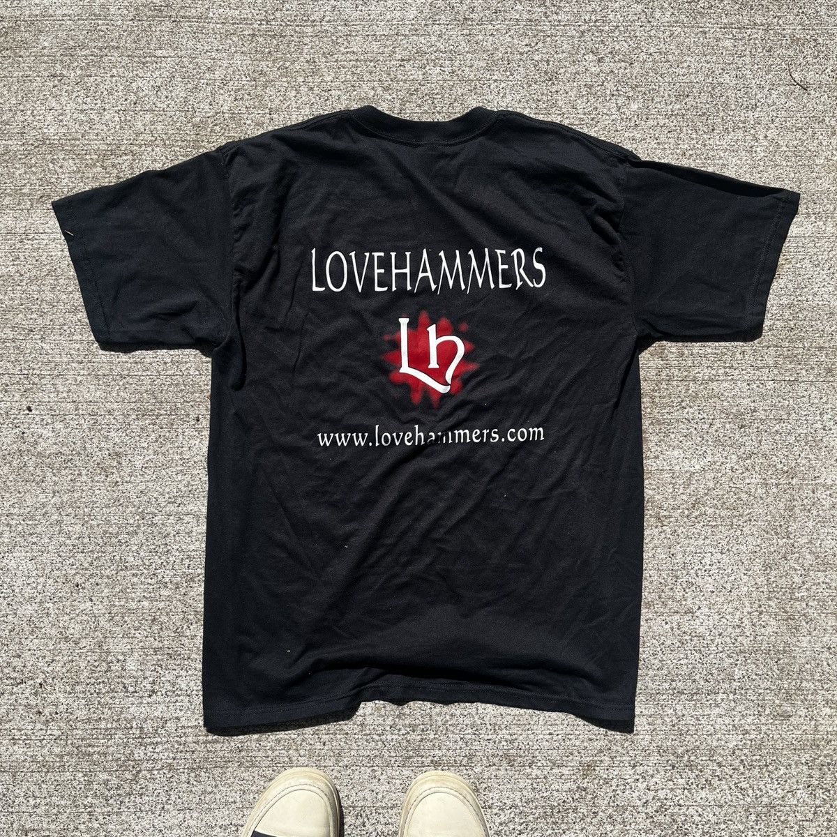 Japanese Brand Vintage Legalize Rock T-Shirt Lovehammers Y2K XL Size US XL / EU 56 / 4 - 4 Thumbnail