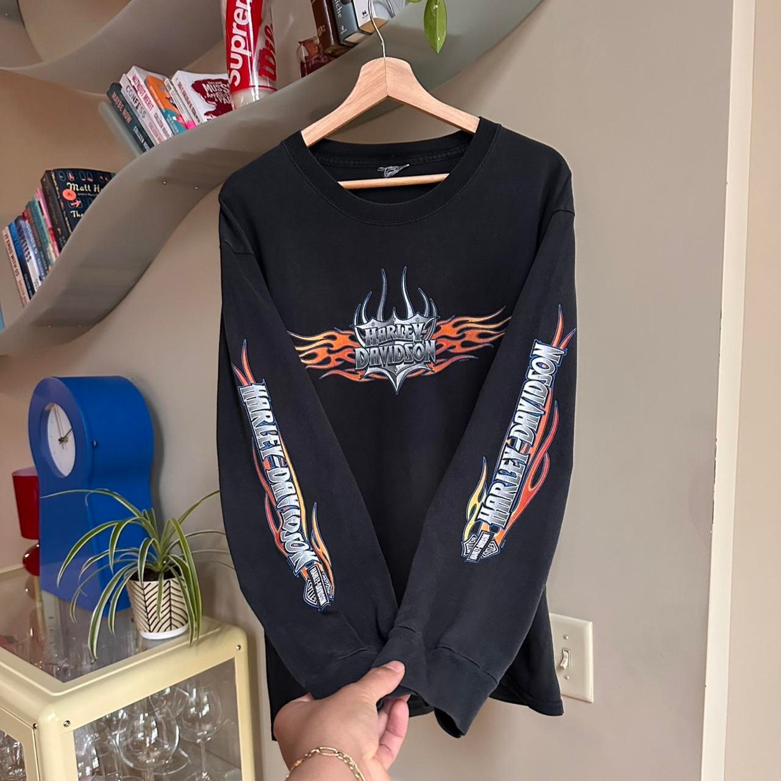90's HARLEY DAVIDSON T シャツ Travis Scott Rodeo – Vintage - 90s Travis Scott Harley Davidson Eagle Rap