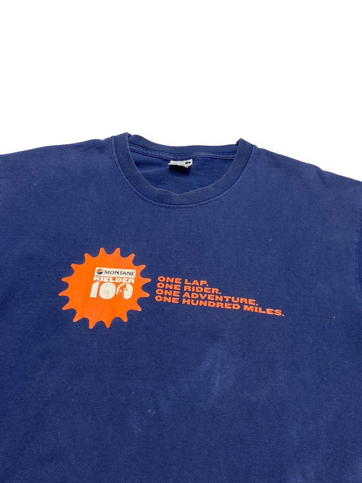 Vintage Vintage MONTANE KIELDER 100 Navy T Shirt Size US M / EU 48-50 / 2 - 2 Thumbnail