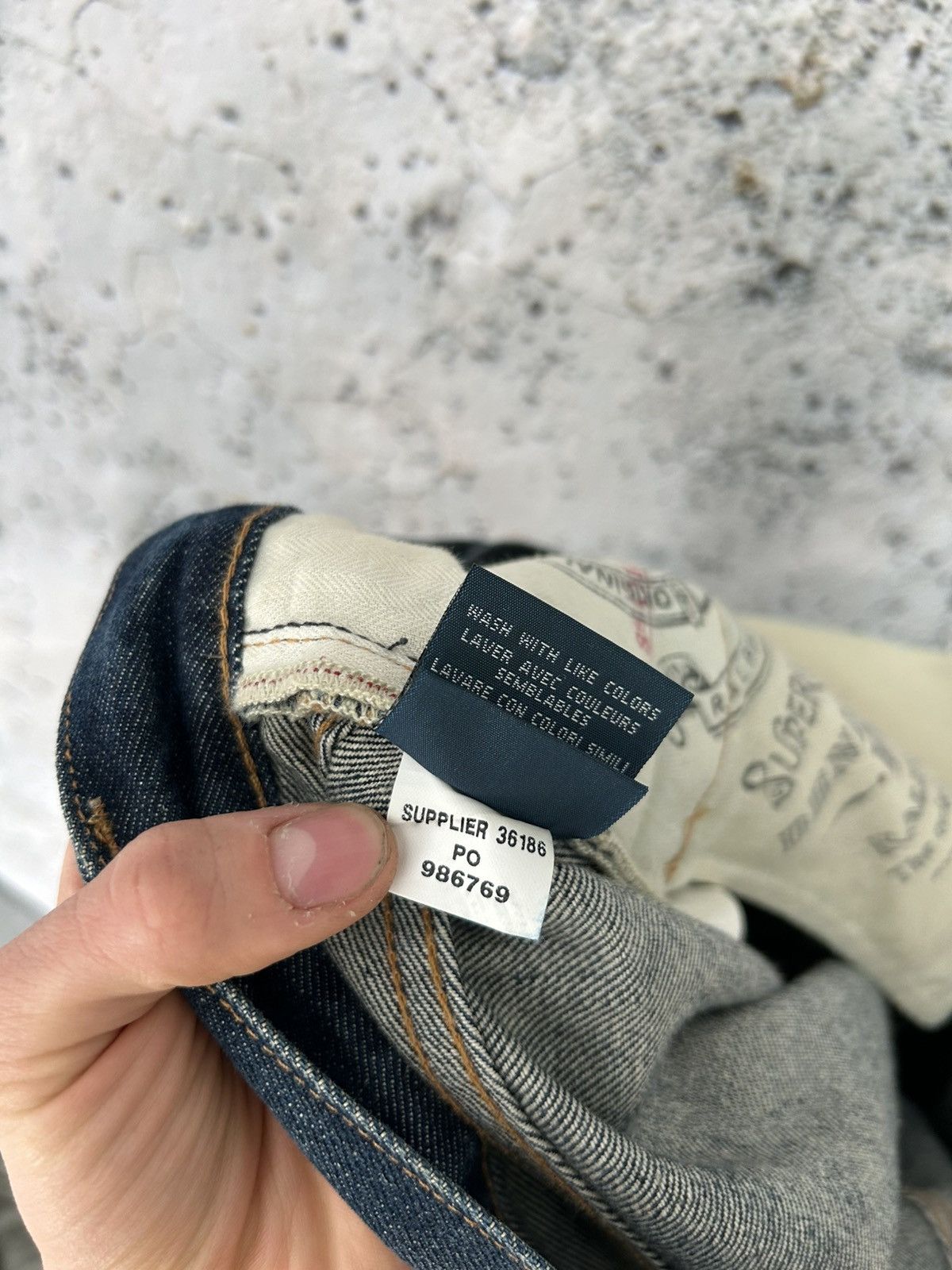 Polo Ralph Lauren Vintage Polo Ralph Lauren Selvedge Denim Washed 90s Rare Size US 29 - 12 Thumbnail