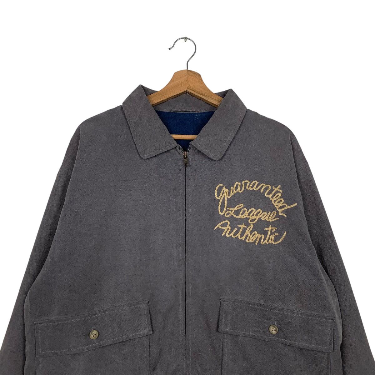 Japanese Brand BATSU PARADISE CLUB Big Logo Work Jacket #2646-C118 Size US L / EU 52-54 / 3 - 5 Thumbnail