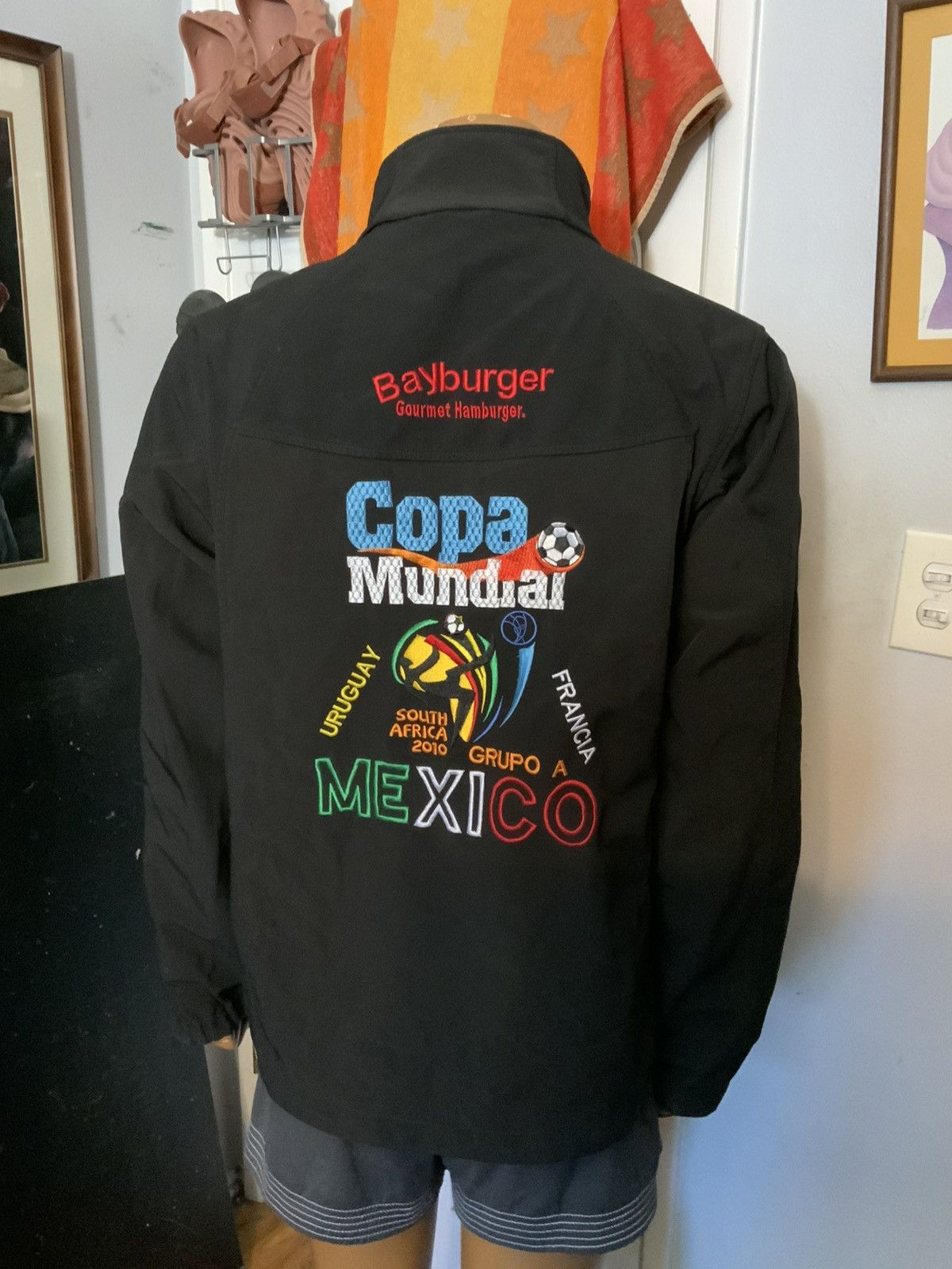Black Diamond Mexico Football Soccer World Cup Softshell Jacke Size US L / EU 52-54 / 3 - 11 Thumbnail