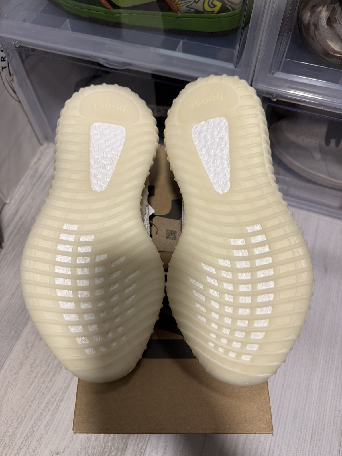 Adidas × Kanye West Adidas Yeezy 350 V2 CMPCT Slate Bone Size US 8.5 / EU 41-42 - 7 Thumbnail