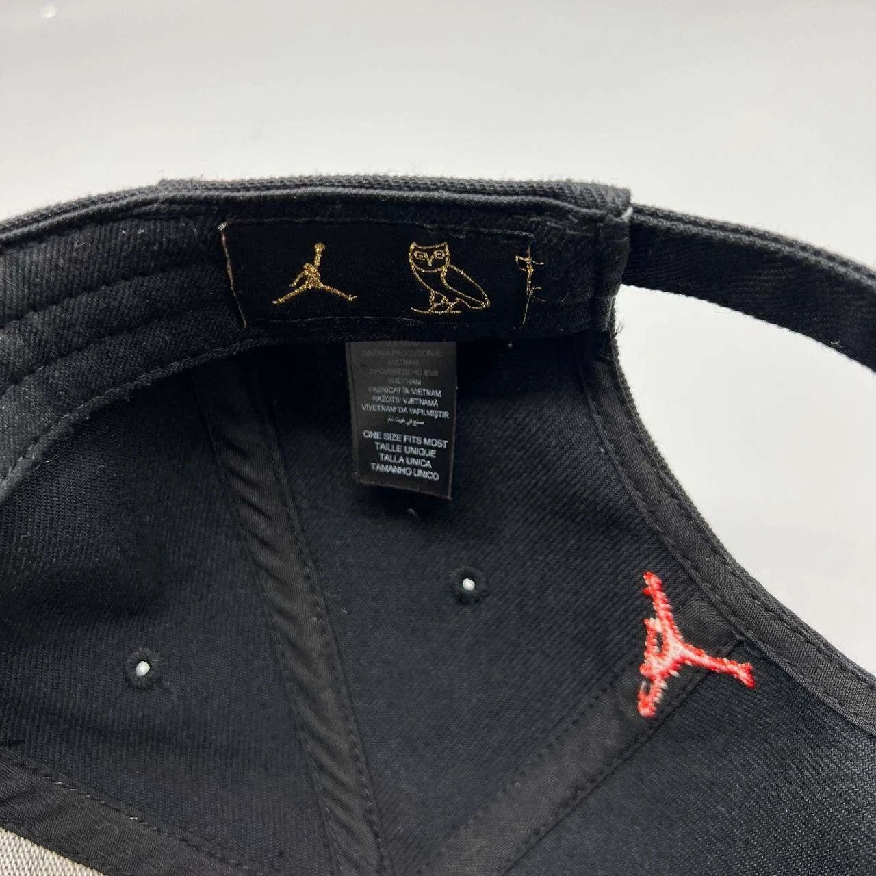Jordan Brand October's Very Own OVO x Air Jordan Hat Men Strap Back Size ONE SIZE - 6 Thumbnail