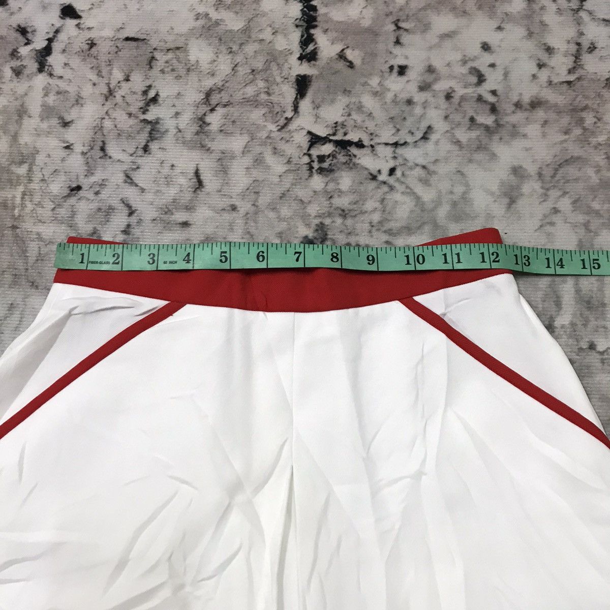Adidas Vintage 90s Adidas Trefoil Tennis Mini Skirt Size 25" / US 0 / IT 36 - 9 Thumbnail