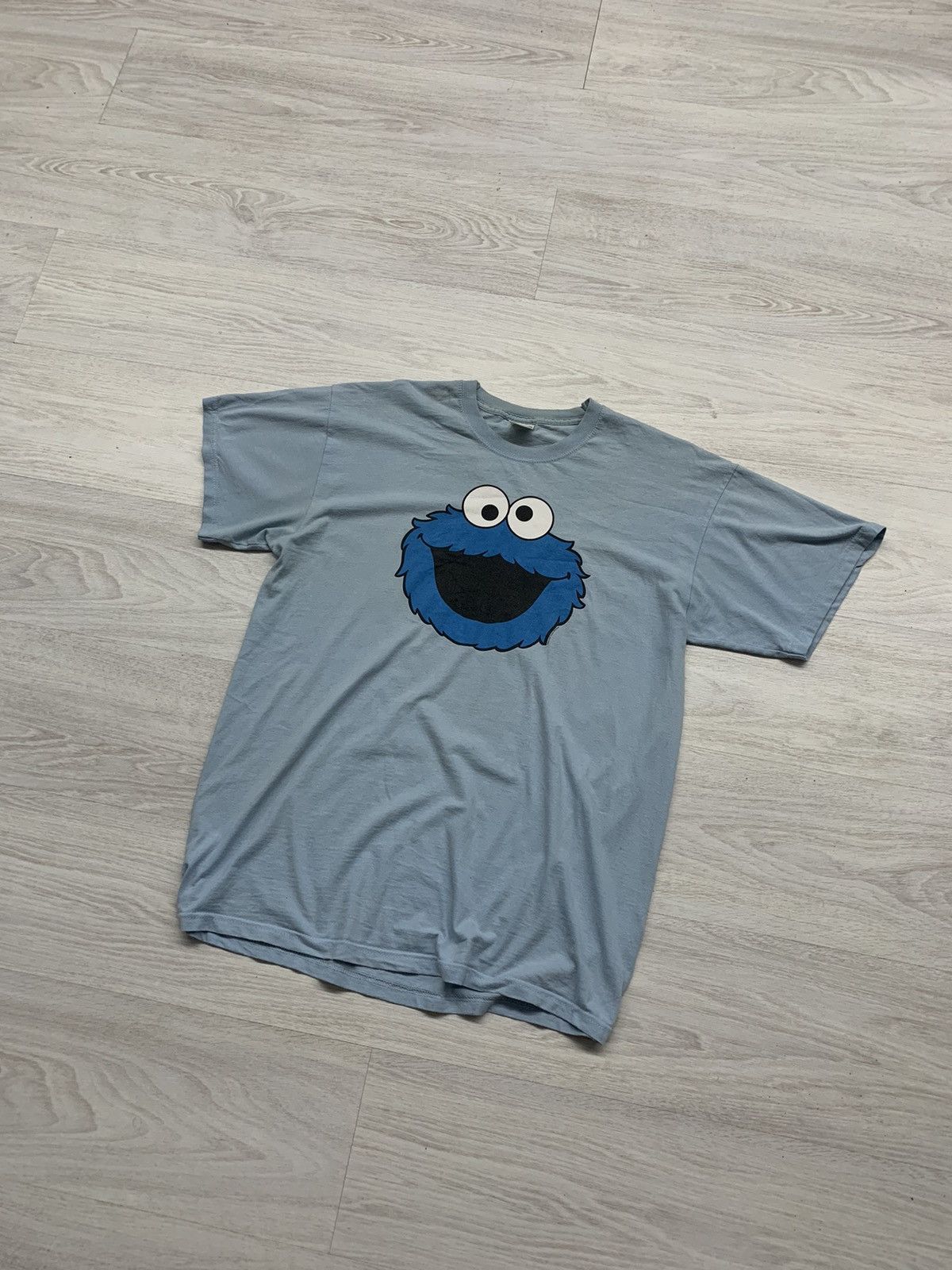 Fruit Of The Loom × Vintage Cookie Monster vintage t-shirt 2007 Size US L / EU 52-54 / 3 - 2 Thumbnail