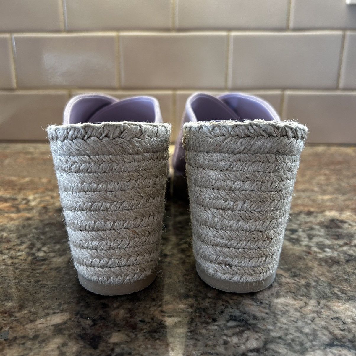 Vince NEW $250~VINCE~Lavender Suede Espadrille Wedge Sandals~9/9.5 Size US 9.5 / IT 39.5 - 9 Thumbnail