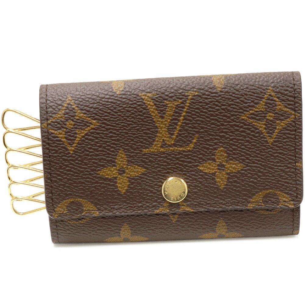 Louis Vuitton Louis Vuitton Louis Vuitton Multicles 6 Monogram Key Case Canvas Key case M62630 DUTY FREE for USA Size ONE SIZE - 1 Thumbnail