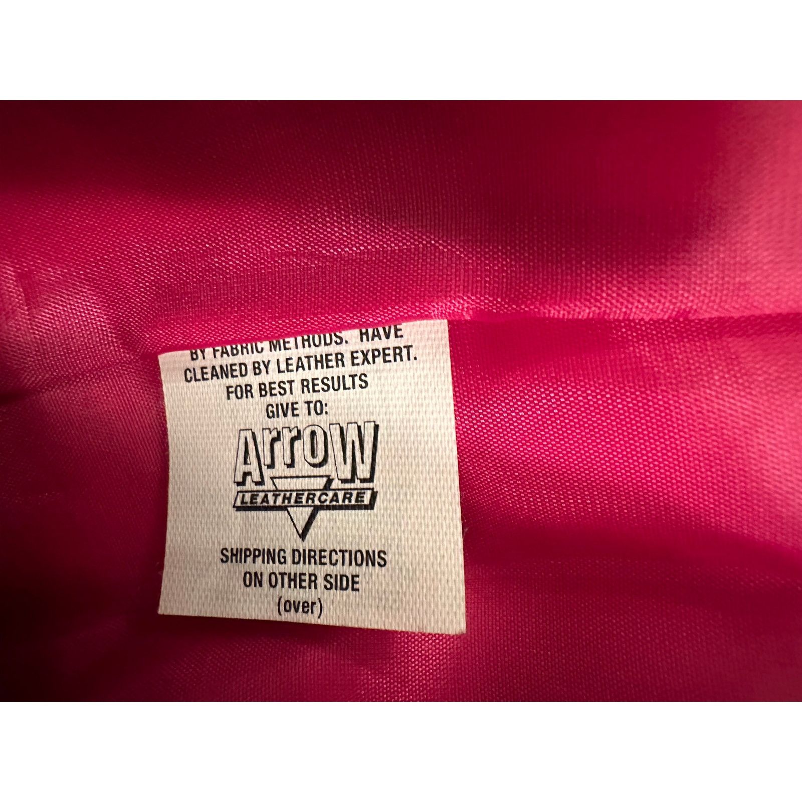 Other VINTAGE 80s VAKKO PINK LEATHER ZIP FRONT MINI SKIRT 4 Size 24" / US 00 / IT 34 - 5 Thumbnail