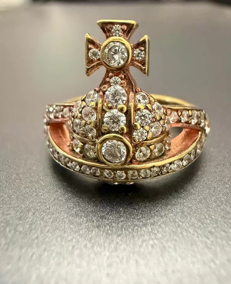 Vivienne Westwood Vivienne Westwood Saturn Ring Size ONE SIZE - 2 Thumbnail