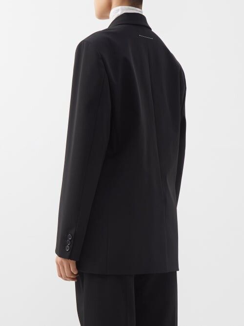Maison Margiela oc11z0925 Single-Breasted Blazer in Black Size XS / US 0-2 / IT 36-38 - 5 Thumbnail