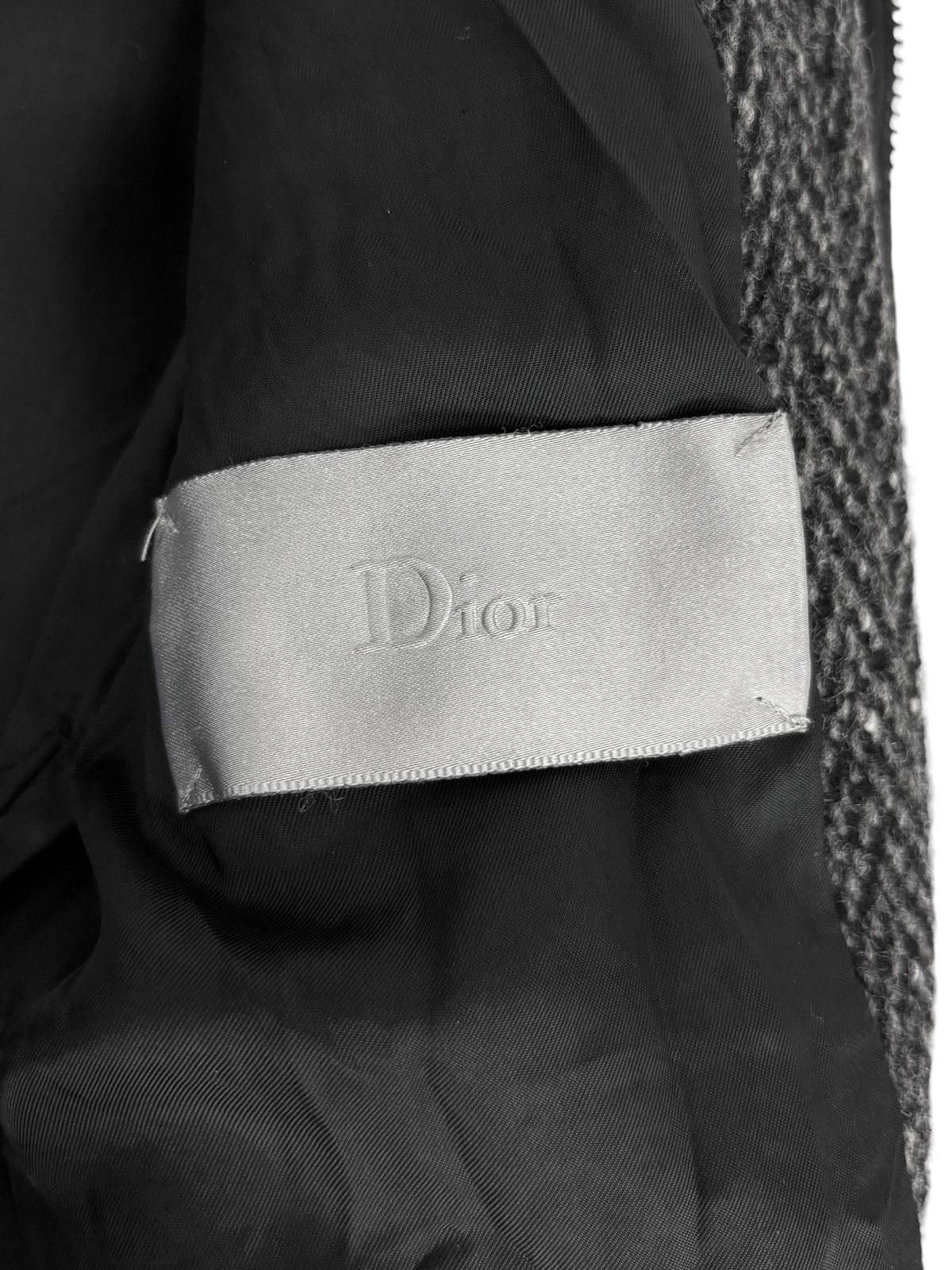 Dior × Hedi Slimane A/W 2001 Sample Wool Coat (AW01/FW01, Solitaire, Homme) Size US M / EU 48-50 / 2 - 8 Thumbnail