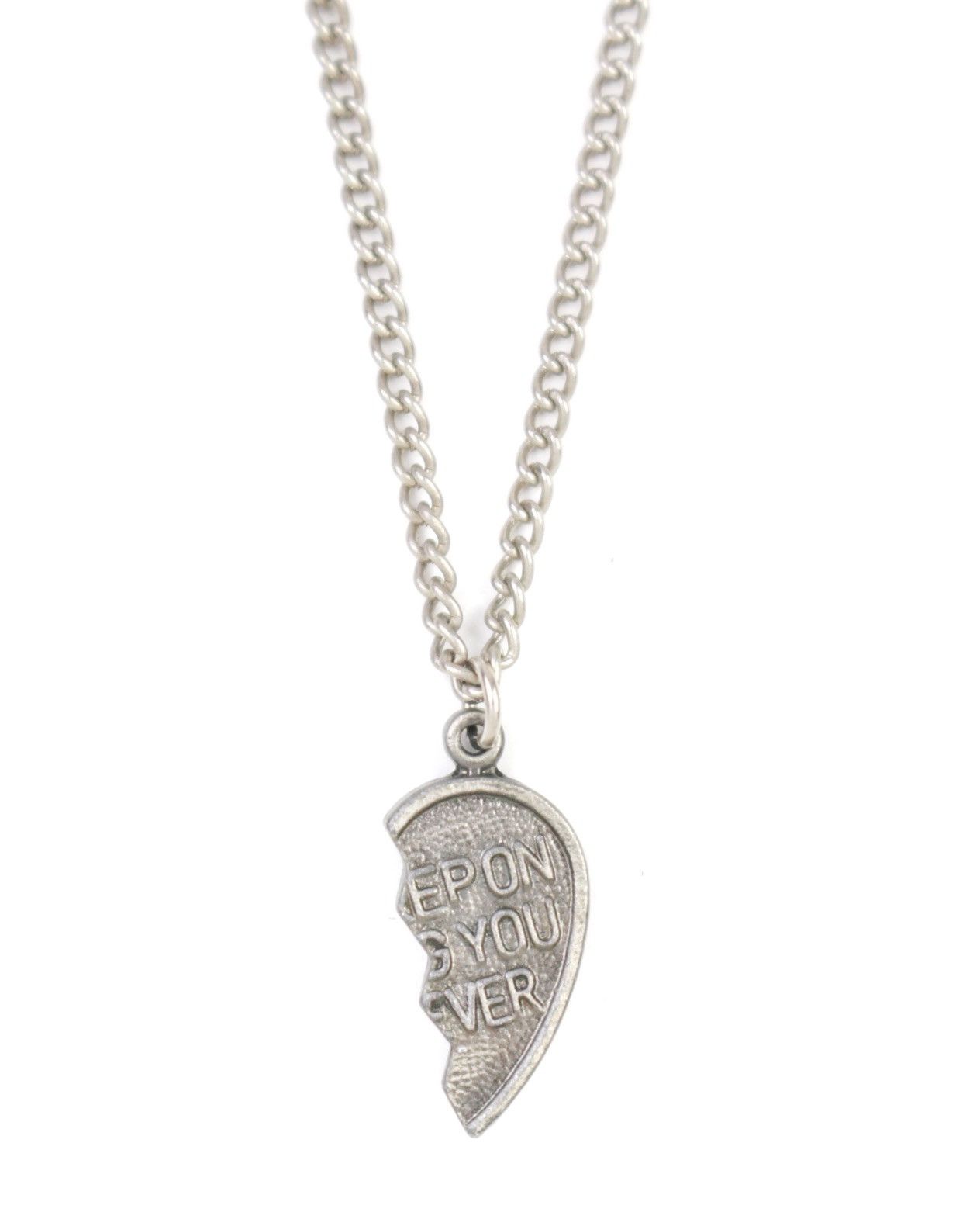 Japanese Brand 2000S JAPANESE MADE I’LL KEEP ON LOVING YOU FOREVER NECKLACE Size ONE SIZE - 5 Thumbnail
