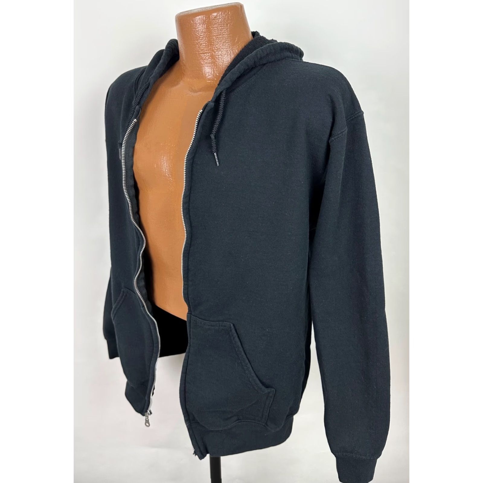 LEGO LEGO Legoland Hoodie Unisex Medium Black Full Zip Shirt Sweatshirt Size US M / EU 48-50 / 2 - 4 Thumbnail