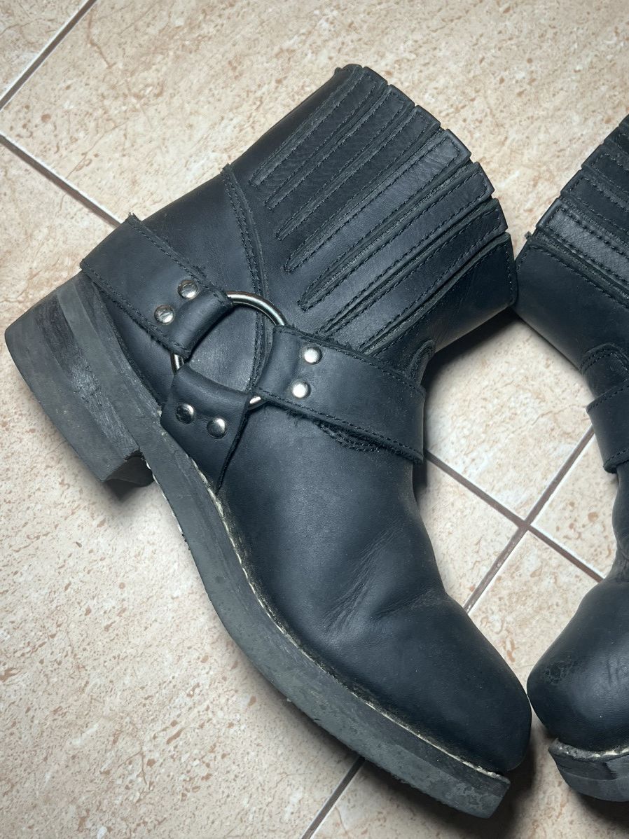 Leather Vintage leather boots speedware Hein Gericke moto Size US 6 / EU 39 - 12 Thumbnail