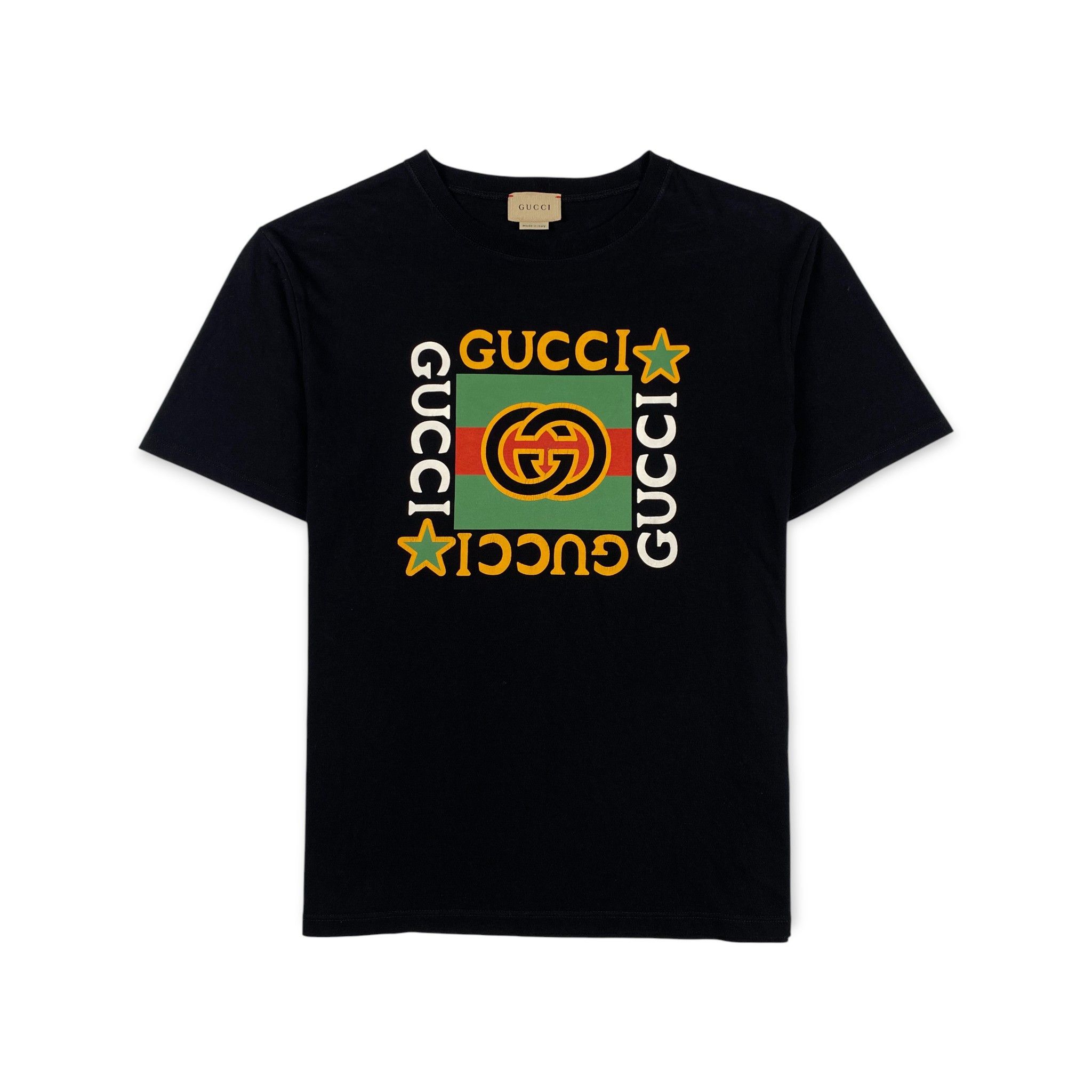 Gucci Box Logo T-Shirt Size US XS / EU 42 / 0 - 1 Thumbnail