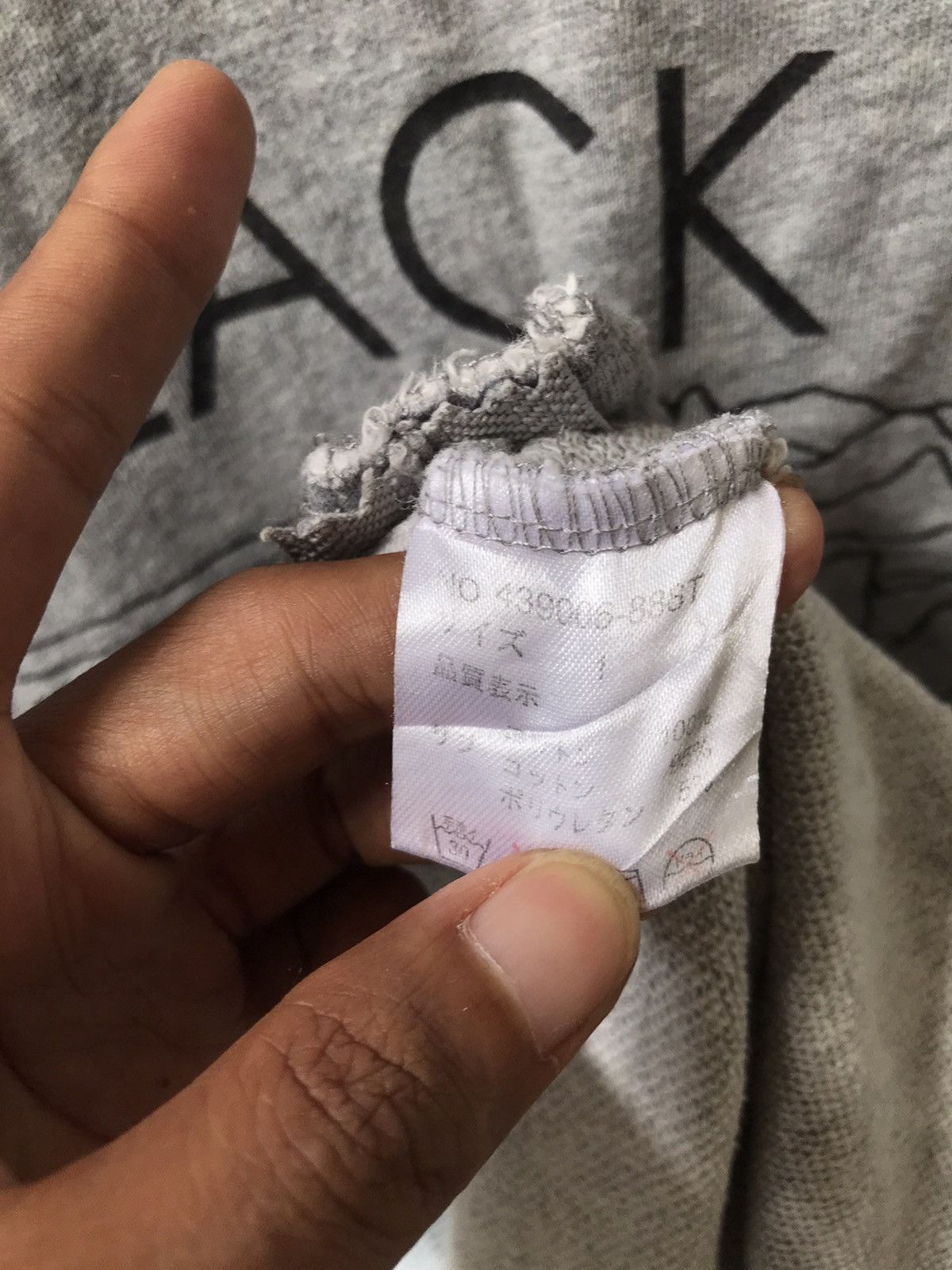 NO ID Japan No-id Cross Sweatshirt Rick owens style Size US L / EU 52-54 / 3 - 5 Thumbnail