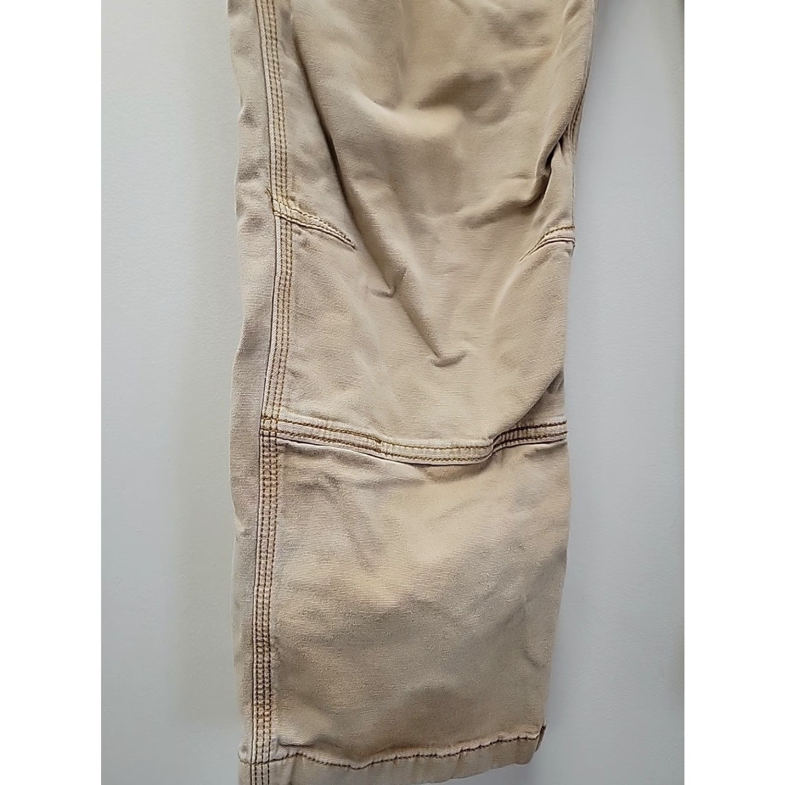 Carhartt Carhartt Pants Mens 38x30 Relaxed Fit Brown 5-Pocket Double Knee Workwear Casual Pants Size US 38 / EU 54 - 5 Thumbnail