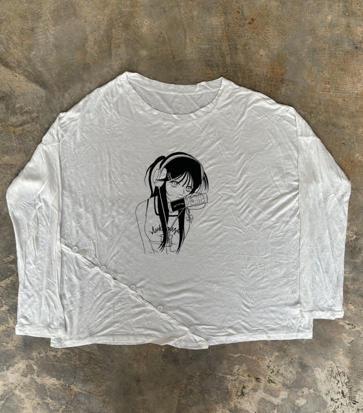 Hysteric Glamour Y2k Hysteric Style Anime Longsleeve Size US L / EU 52-54 / 3 - 2 Thumbnail