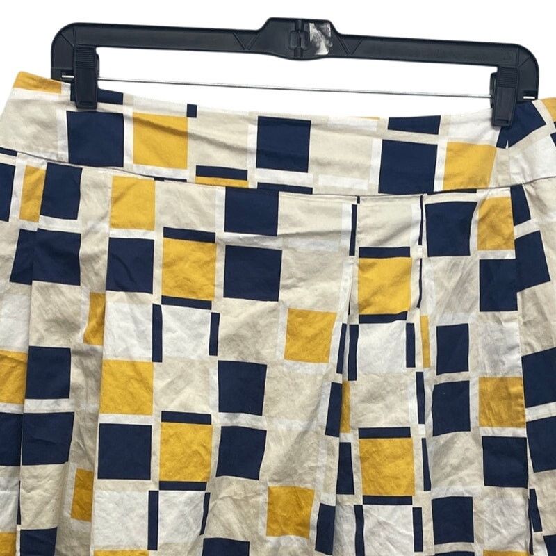 Ann Taylor Ann Taylor Size 16 Fully Lined Cotton Blend FIt Flare Skirt Size 38" / US 16 / IT 52 - 2 Thumbnail