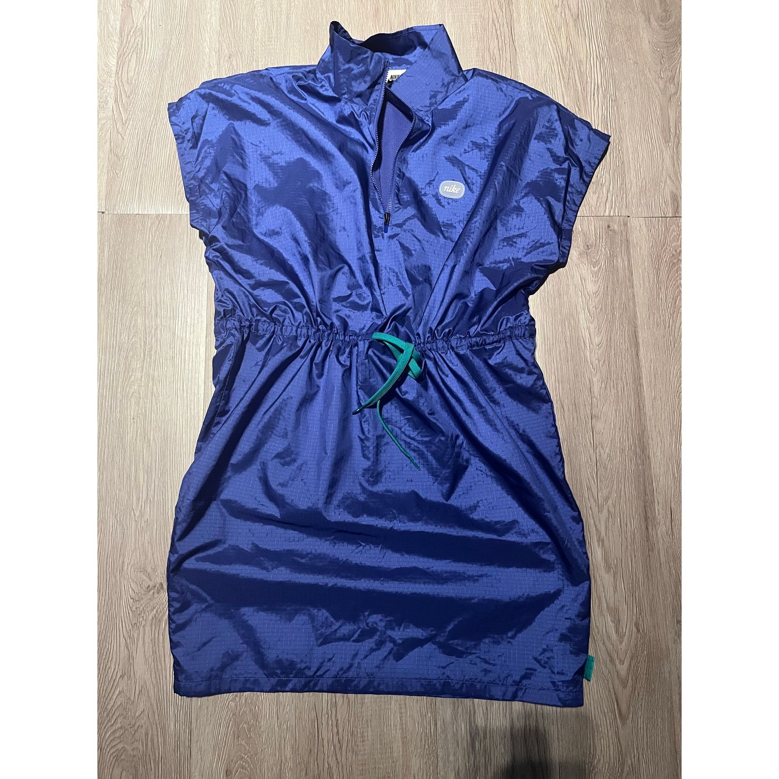 Nike Nike - Drawstring Dress / Small / Blue Size S / US 4 / IT 40 - 1 Thumbnail