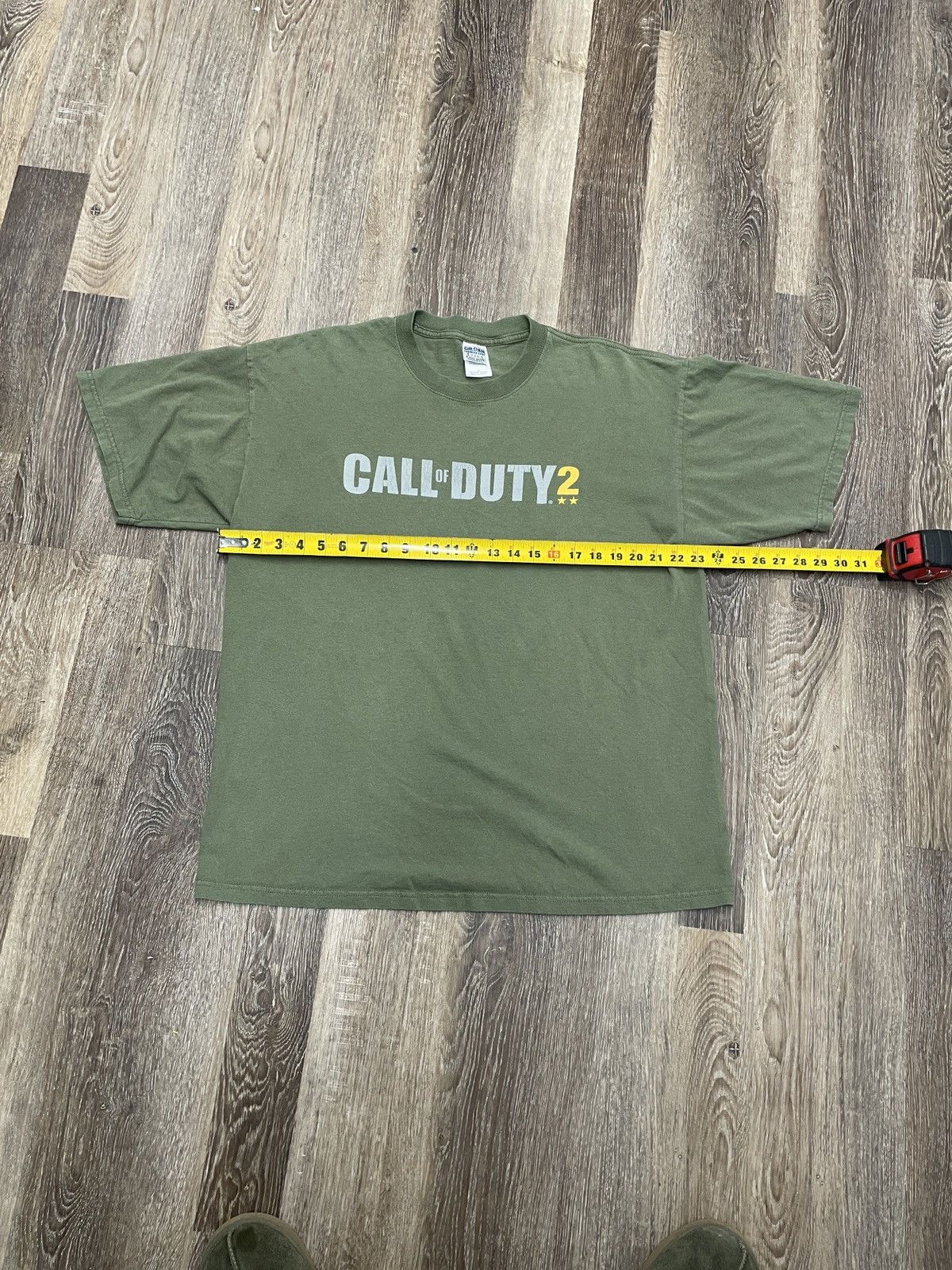 Gildan Call of Duty 2 Promo tshirt Size US XL / EU 56 / 4 - 8 Thumbnail