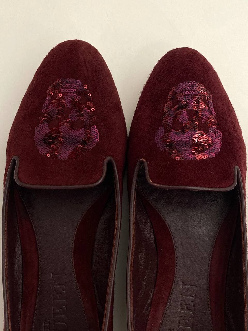 Alexander McQueen Alexander McQueen Skull Logo Loafers Ballet Shoes Vintage Size US 6 / IT 36 - 6 Thumbnail