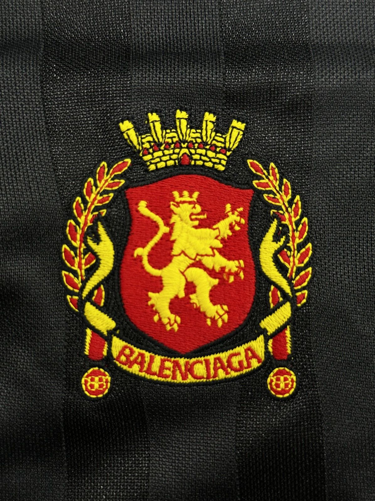 Balenciaga Balenciaga Adidas Football/ Soccer Jersey Black Size US S / EU 44-46 / 1 - 4 Thumbnail