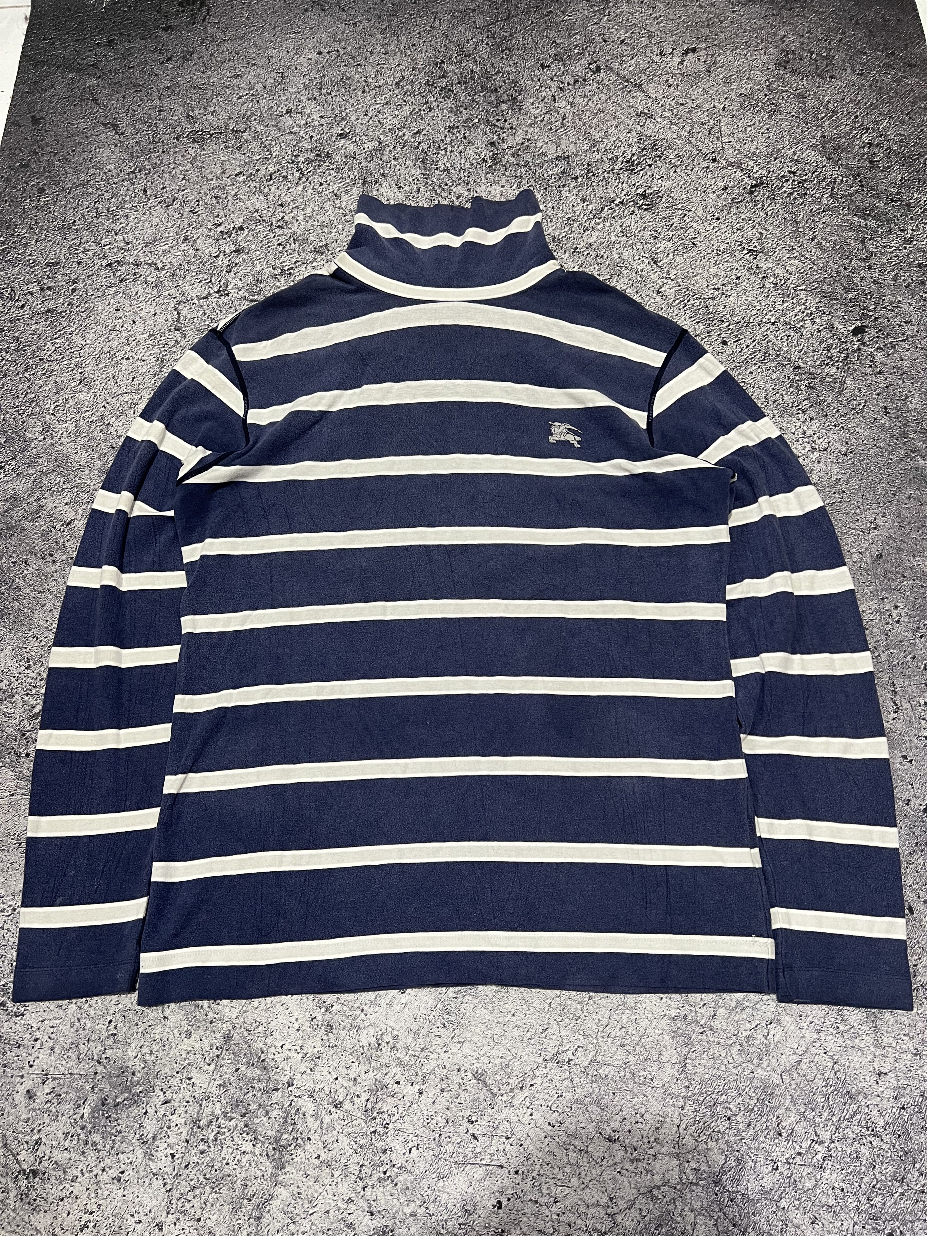 Number (N)ine 2000s Burberry Iconic Striped Longsleeve Shirt y2k Size US M / EU 48-50 / 2 - 1 Thumbnail