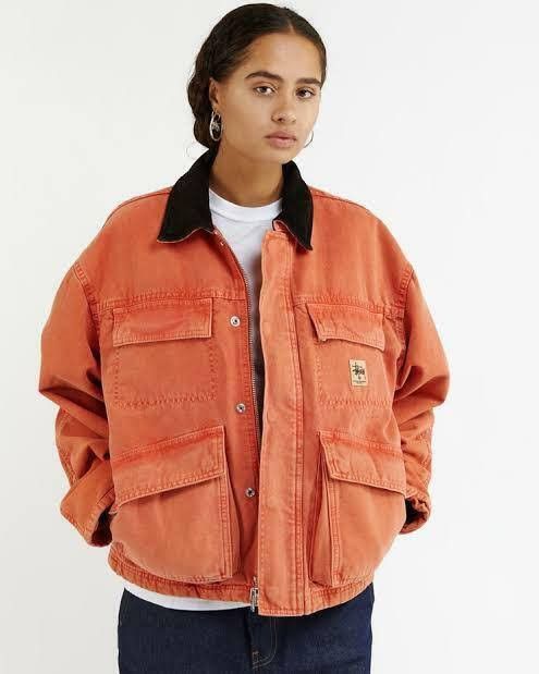 Stussy STUSSY canvas washed jacket Size US M / EU 48-50 / 2 - 4 Thumbnail
