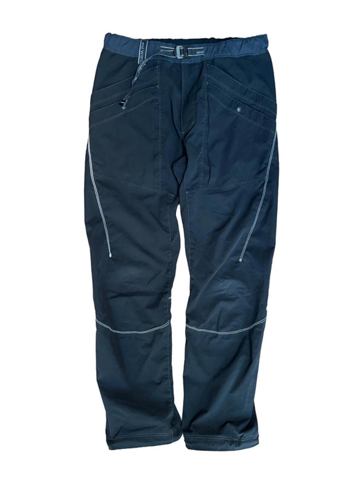 And Wander and wander Black Technical Zip Pocket Trousers Size US 34 / EU 50 - 1 Thumbnail