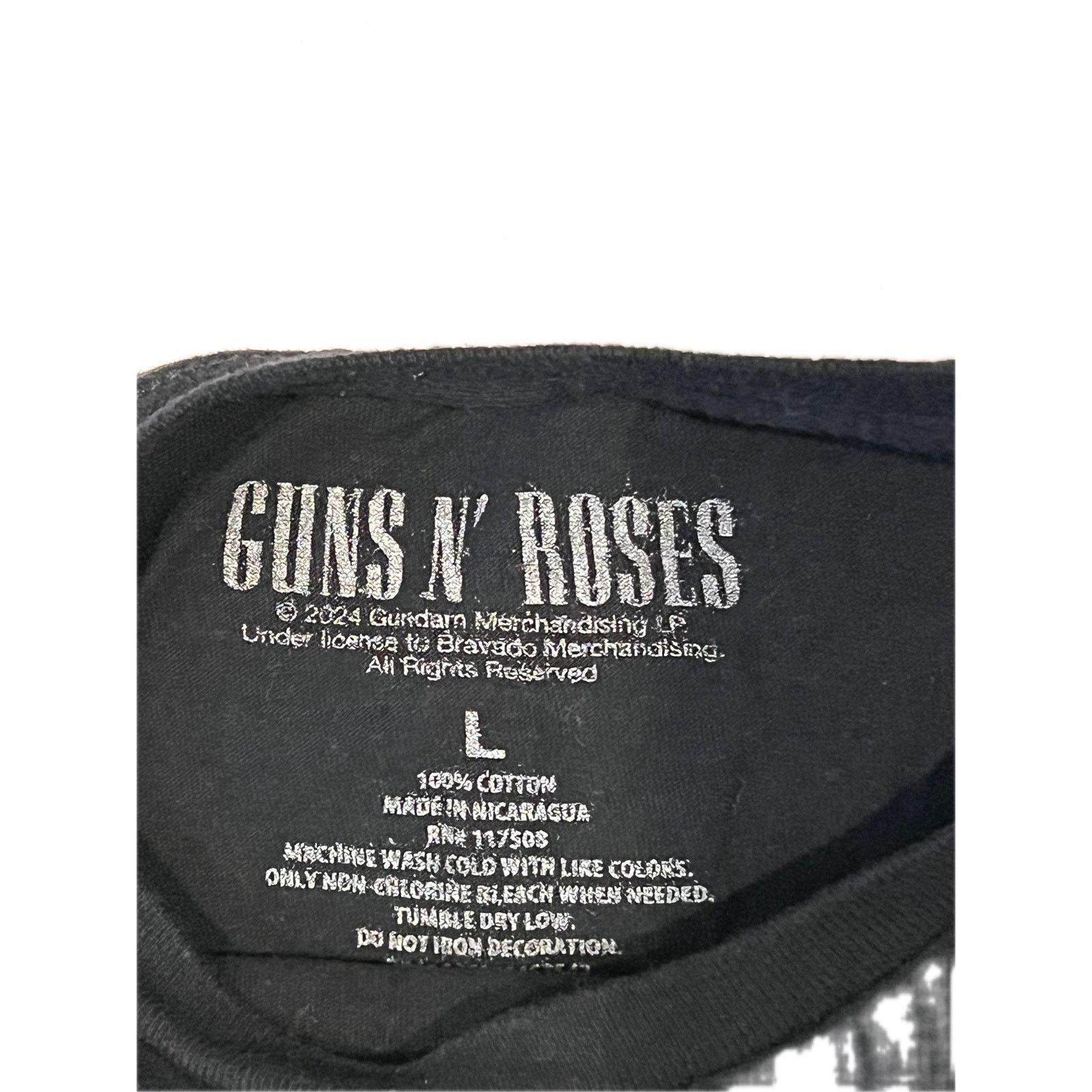 Guns N' Roses Guns N' Roses Black T-Shirt Mens L Size US L / EU 52-54 / 3 - 3 Thumbnail