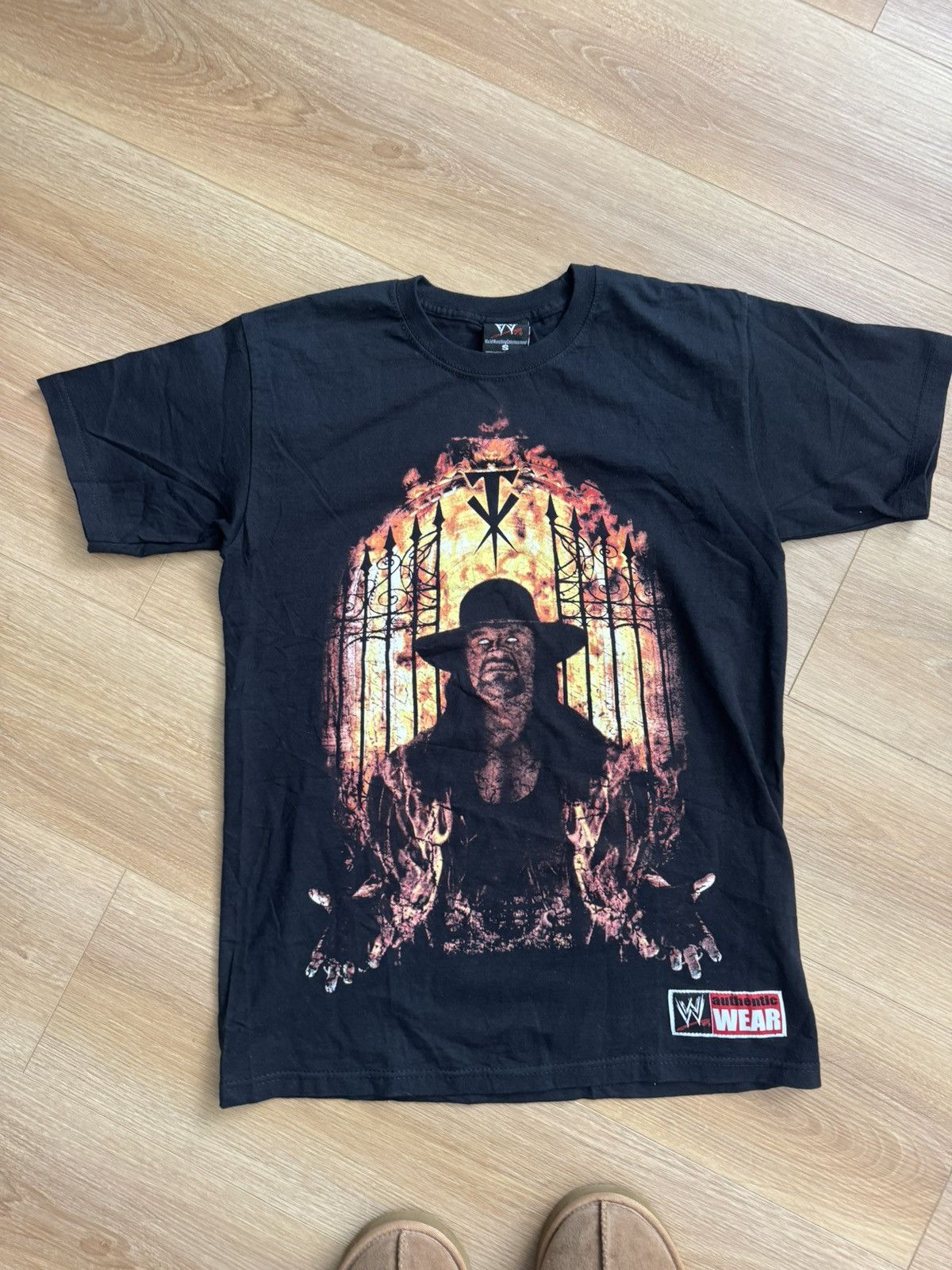 WWE Vintage The Undertaker Shirt 'Hells Gate' Size US S / EU 44-46 / 1 - 1 Thumbnail