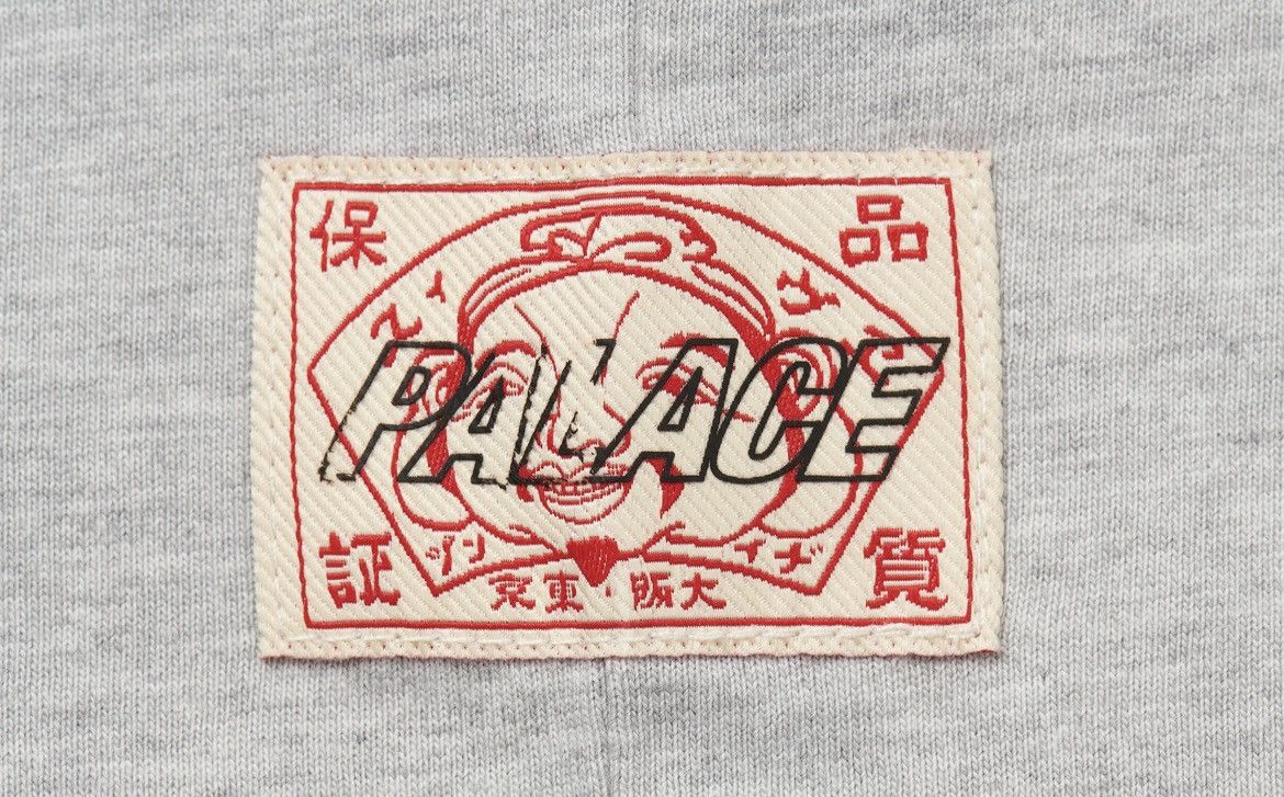 Evisu × Palace Palace Evisu Logo T-Shirt Grey Size US L / EU 52-54 / 3 - 3 Thumbnail