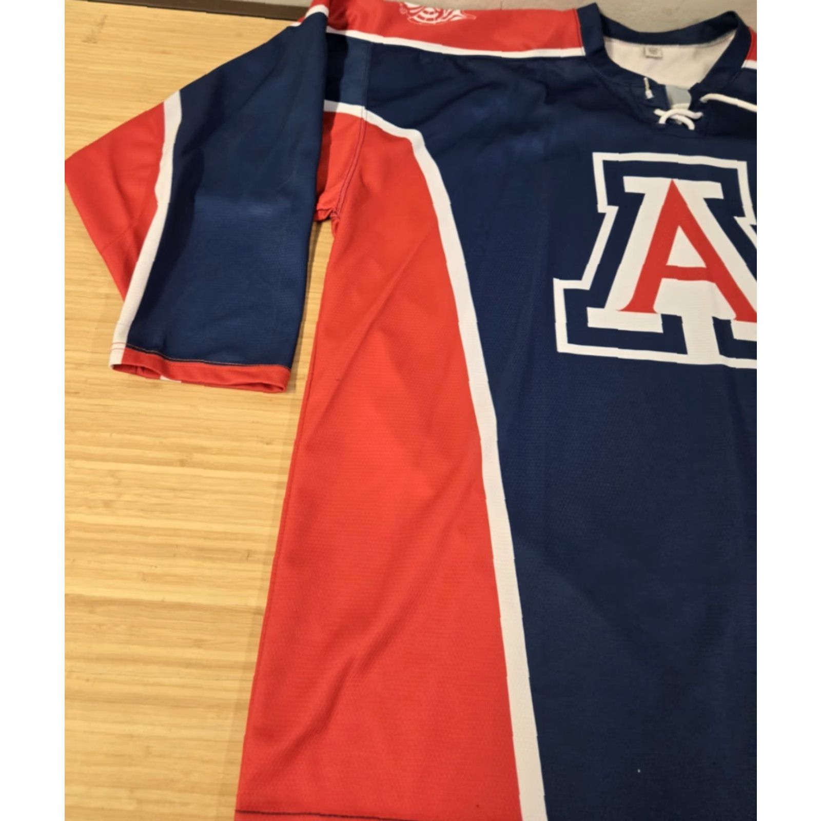 Arrow Harrow University of Arizona Wildcats Hockey Jersey 2XL Men Blue Jersey Pull Over Size US XXL / EU 58 / 5 - 4 Thumbnail