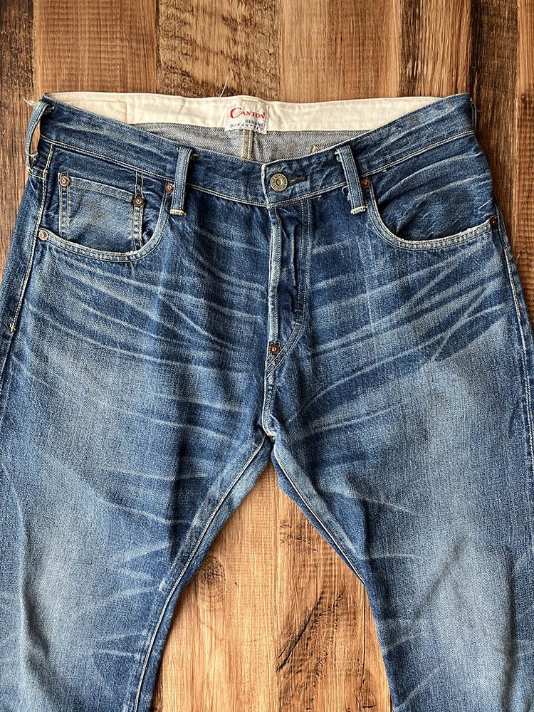 Japanese Brand CANTON OVERALLS 500-120UD W32xL31 1920’s 201-type Size US 32 / EU 48 - 5 Thumbnail