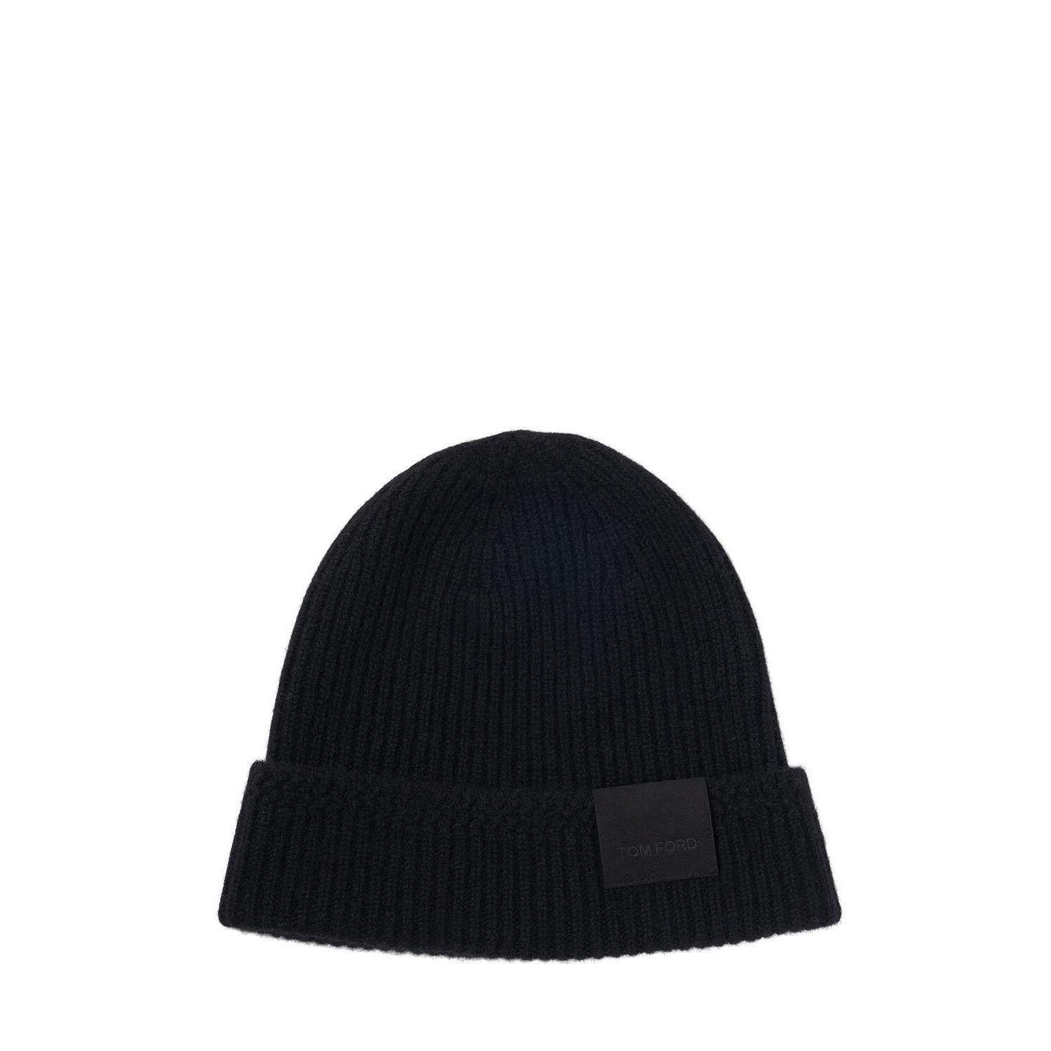 TOM FORD Black Cashmere Beanie Hat New & Authentic (Men's si
