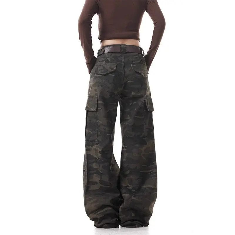 Japanese Brand Retro loose casual micro flared jeans Size US 32 / EU 48 - 4 Thumbnail