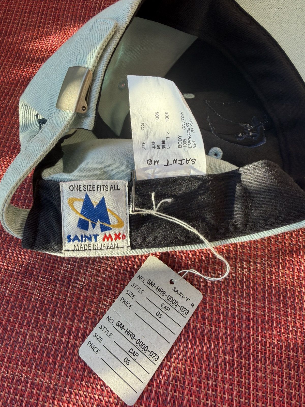 Saint Michael SAINT Mxxxxxx Lacerating Judgement Baseball Cap Size ONE SIZE - 4 Thumbnail