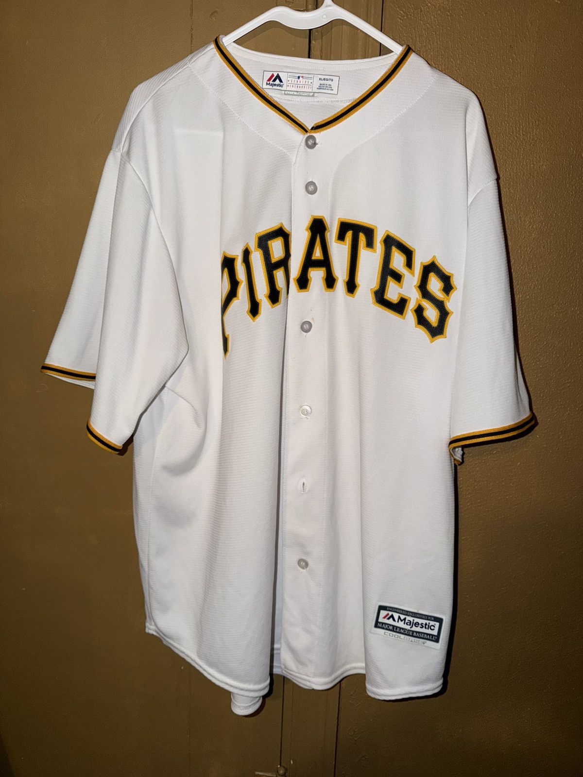 Majestic Majestic MLB Pittsburgh Pirates Jersey Mens Size XL Size US XL / EU 56 / 4 - 1 Thumbnail